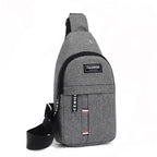 Men Crossbody Sling Bag – Lightweight Anti-Theft Chest Bag