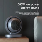 Mini Portable Electric Heater – Low Power 380W Silent Desktop Heater