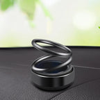 Car Air Freshener Diffuser – 360° Rotating Aromatherapy Ring