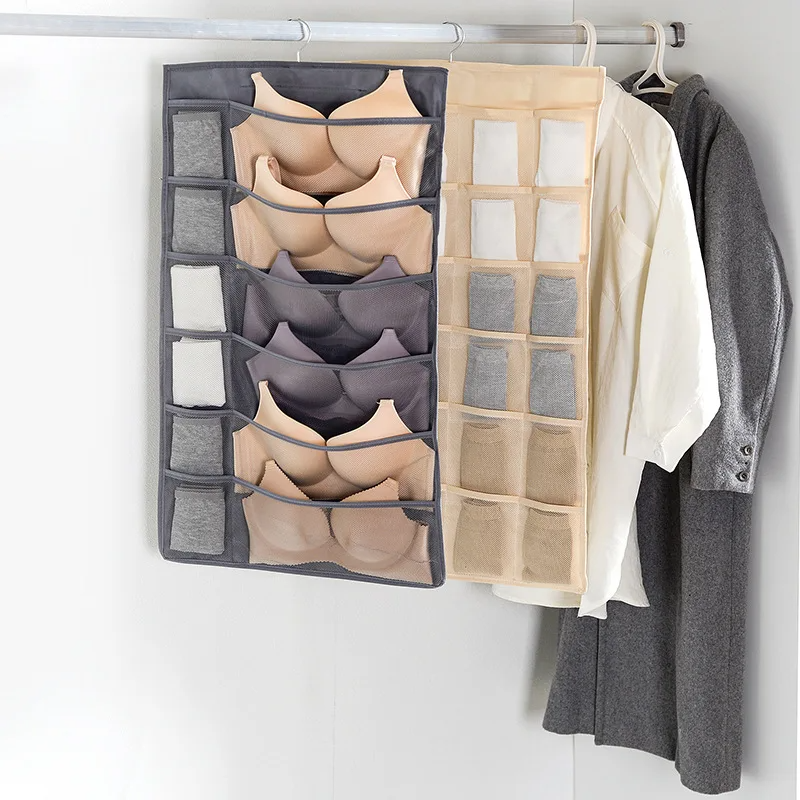 Hanging Closet Organizer – 36 Pocket Storage for Underwear & Accessories