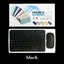 Wireless Keyboard & Mouse Combo – Slim Rechargeable Bluetooth Kit