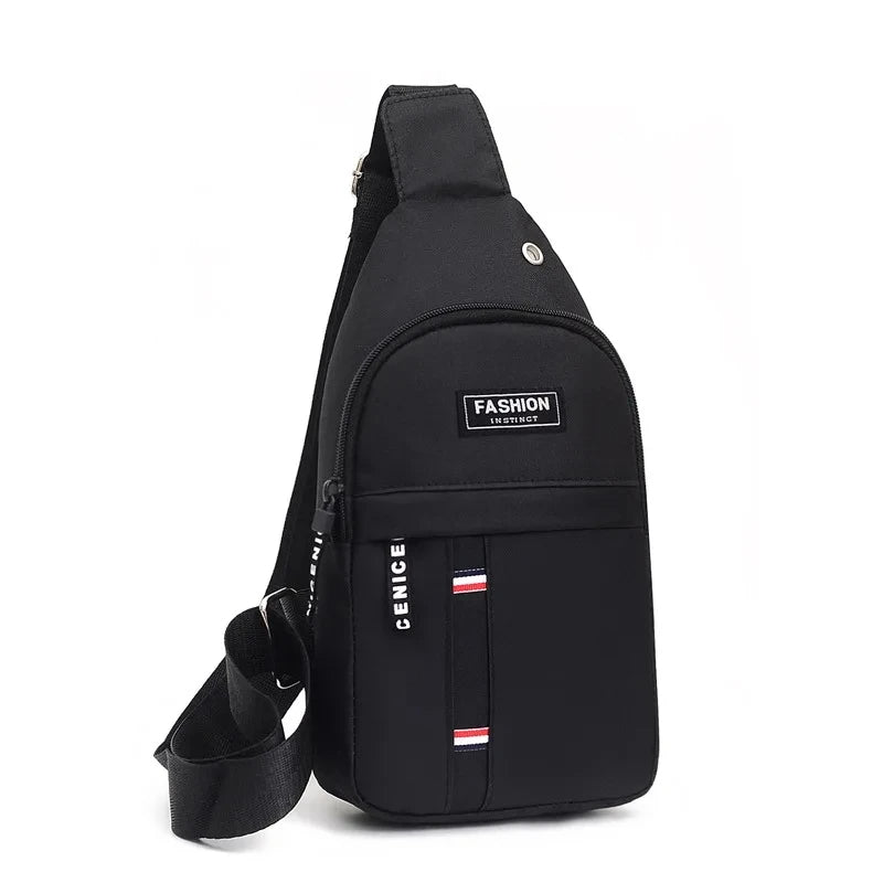 Men Crossbody Sling Bag – Lightweight Anti-Theft Chest Bag