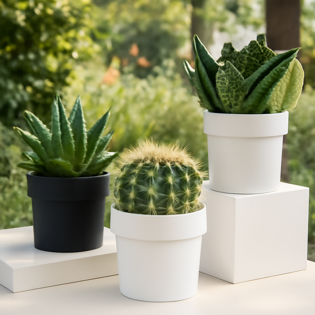 Hidden Safe Flower Pot – Secret Storage with Key Lock Secondary image