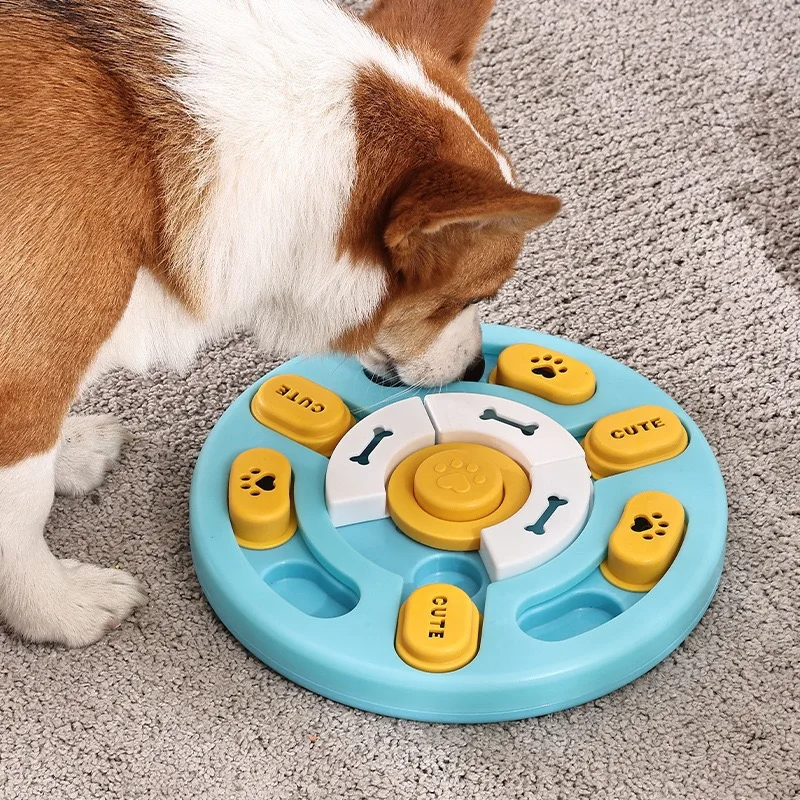 Interactive Pet Puzzle Toy – Slow Feeder & Brain Training Game