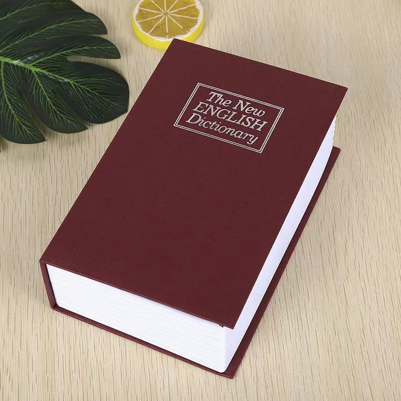 Hidden Book Safe Box – Secret Storage with Combination Lock