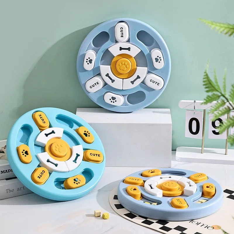 Interactive Pet Puzzle Toy – Slow Feeder & Brain Training Game