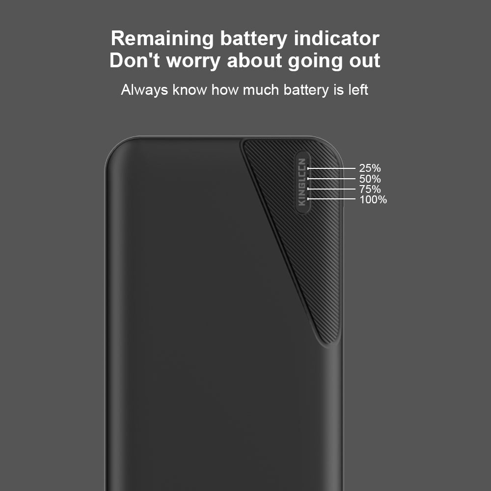 Ultra Slim 10000mAh Power Bank – Fast Charging Portable Charger