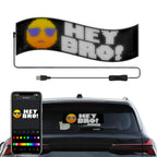 LED Car Window Display