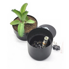 Hidden Safe Flower Pot – Secret Storage with Key Lock