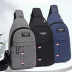 Men Crossbody Sling Bag – Lightweight Anti-Theft Chest Bag
