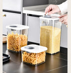 3PCS Airtight Food Storage Containers Set – Kitchen Organizer Boxes