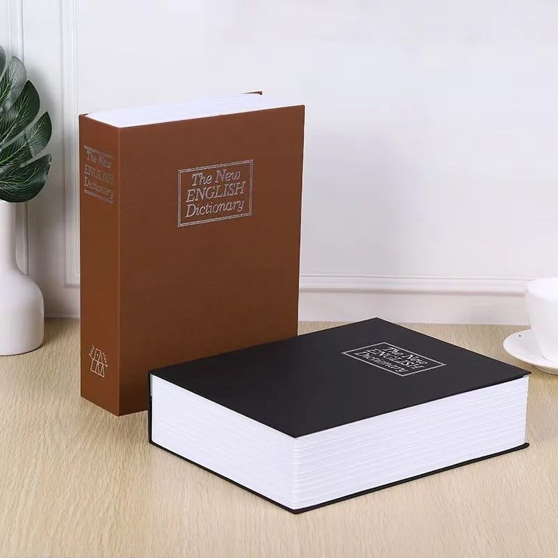 Hidden Book Safe Box – Secret Storage with Combination Lock