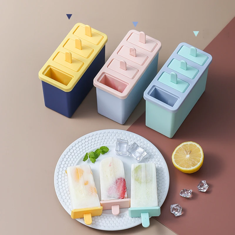 1Pc 4 Slot Popsicle Mold – DIY Ice Cream Maker