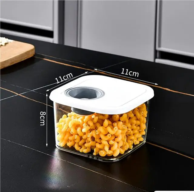3PCS Airtight Food Storage Containers Set – Kitchen Organizer Boxes