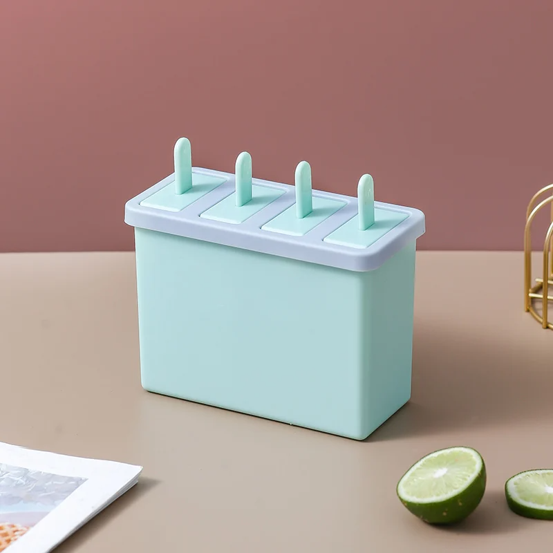 1Pc 4 Slot Popsicle Mold – DIY Ice Cream Maker