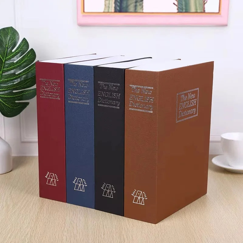 Hidden Book Safe Box – Secret Storage with Combination Lock