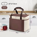 Insulated Lunch Bag – Thermal Food Storage Tote