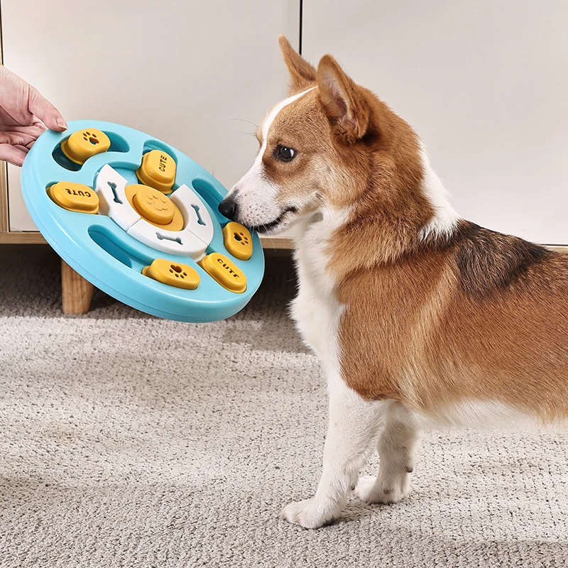 Interactive Pet Puzzle Toy – Slow Feeder & Brain Training Game